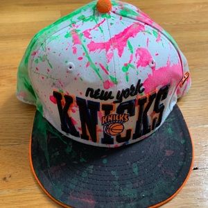 NY Knicks splatter SnapBack